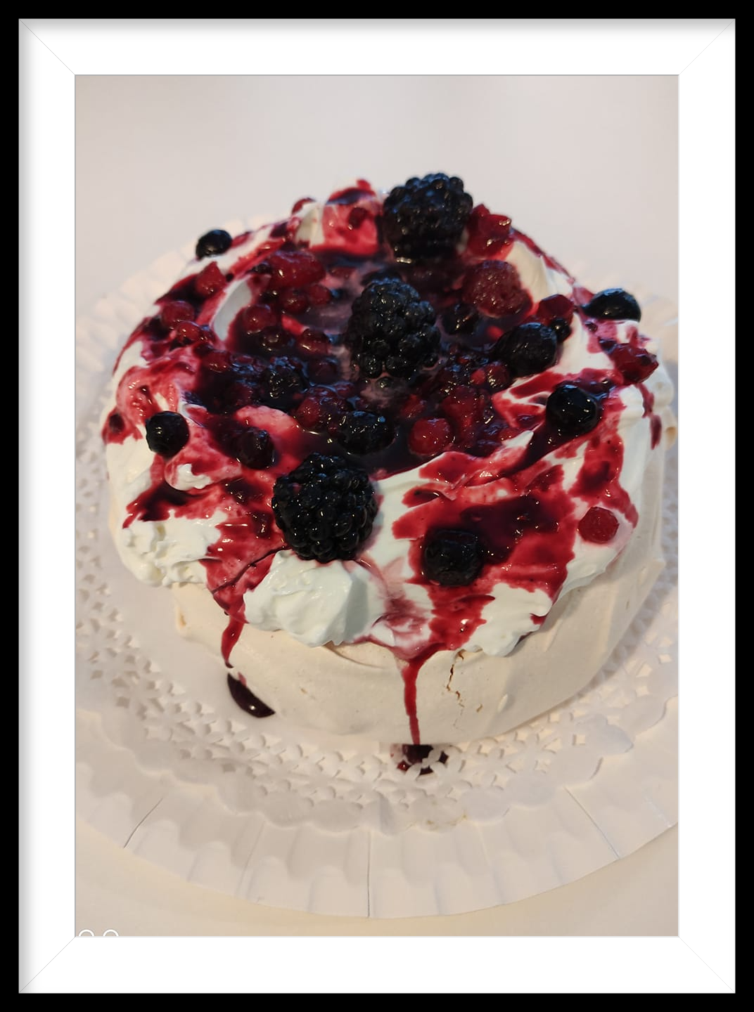 frutos silvestres doce