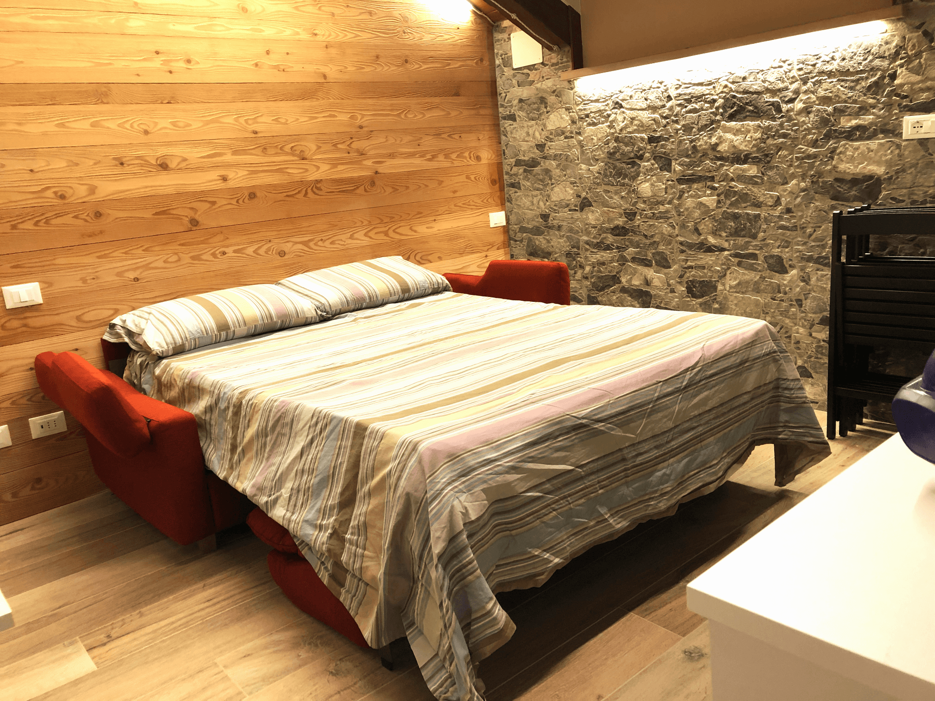 divano letto con materasso di gran confort