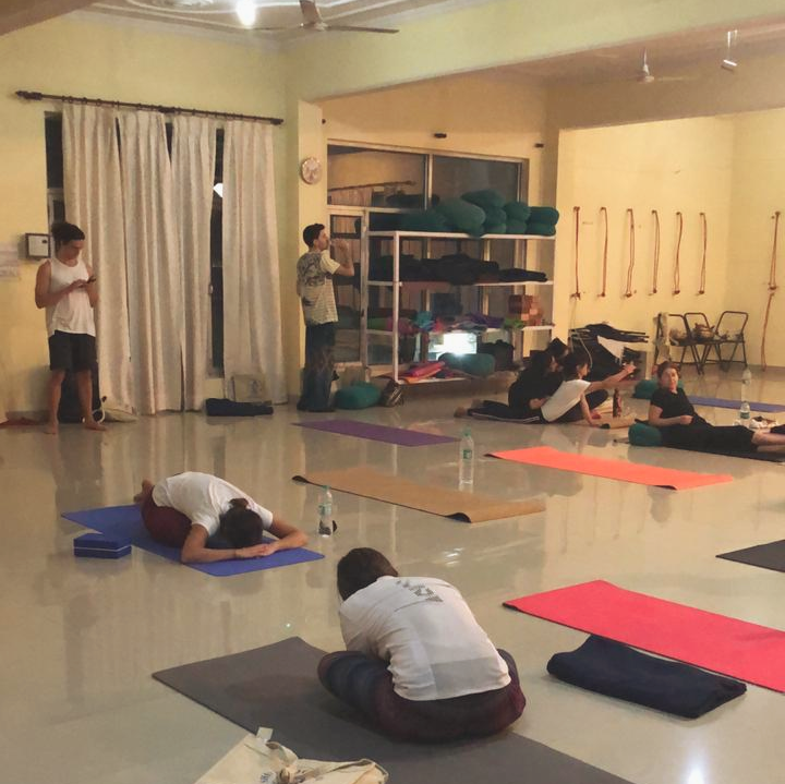 Yoga classroom