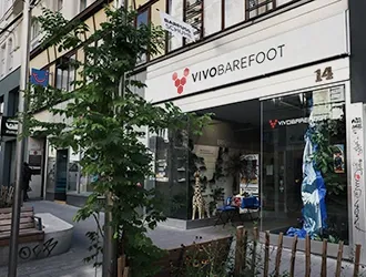 VIVOBAREFOOT Shop, 1070 Vienna, Neubaugasse 12-14 1070  Phone number: +43 (0)1 8905052  Opening times: Monday till Friday: 10:00 - 18:30 Saturday: 10:00 - 18:00 https://www.vivobarefoot.at/index.php