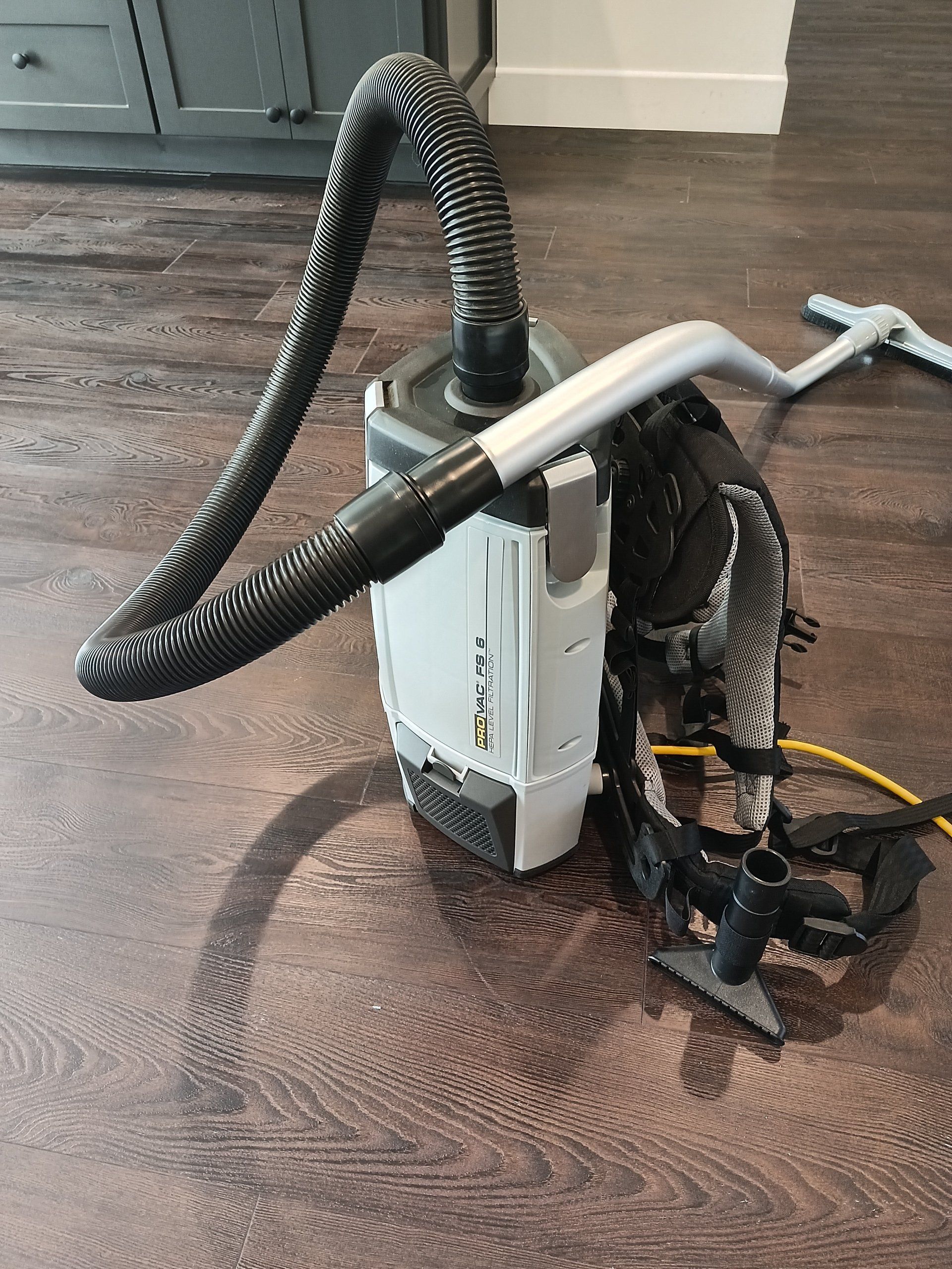 Luxury Vinyl Cleaning - Before