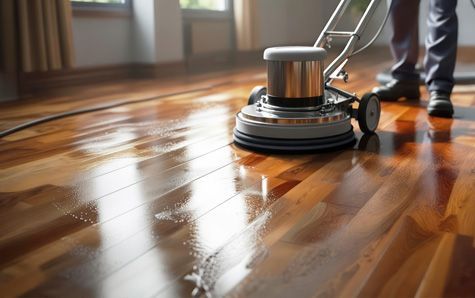 Floor stripping and waxing services in Fresno, CA.