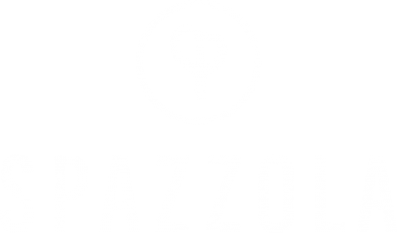 Logo de Spazzola blanc.