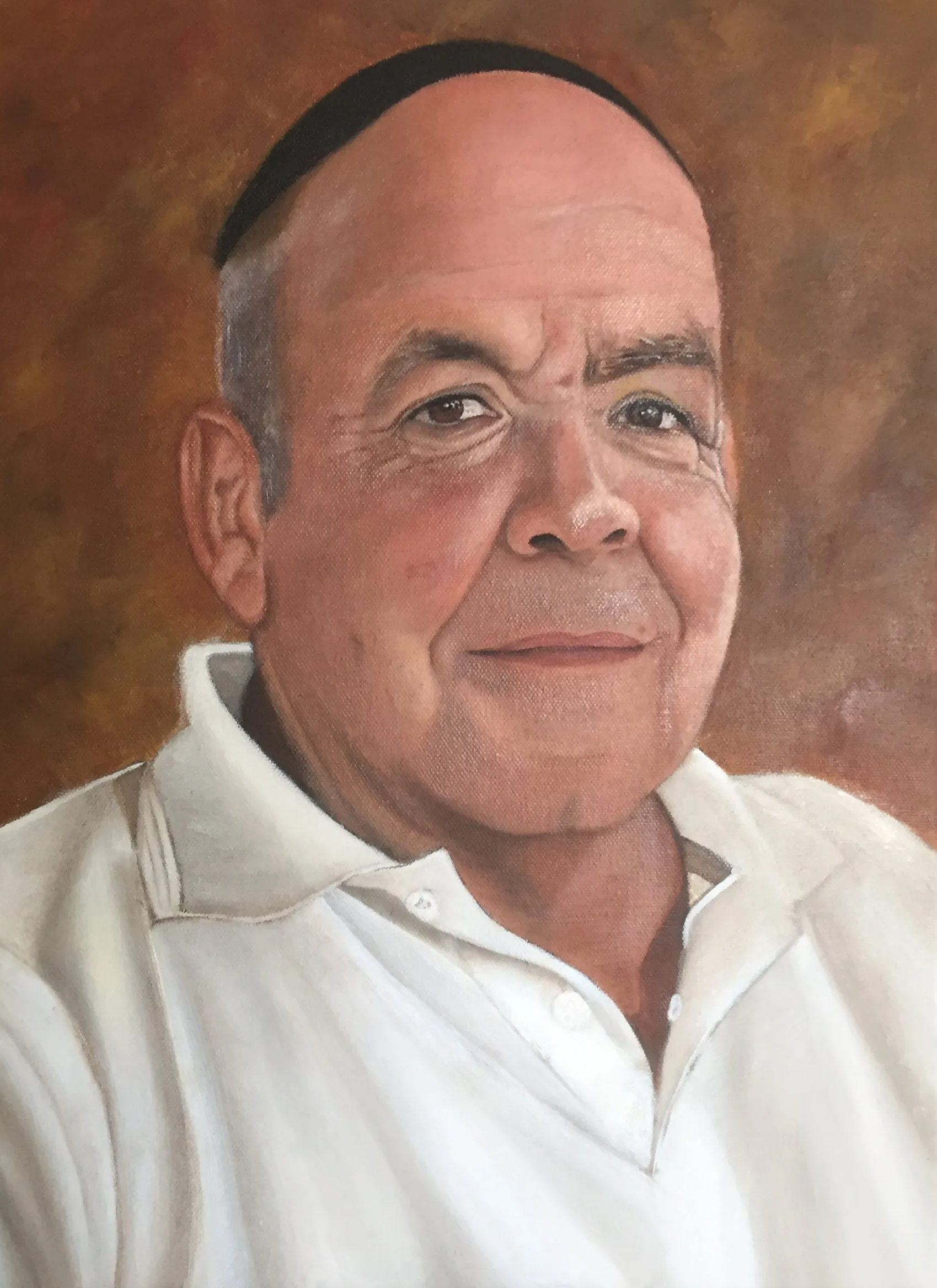 ציור פורטרט בשמן