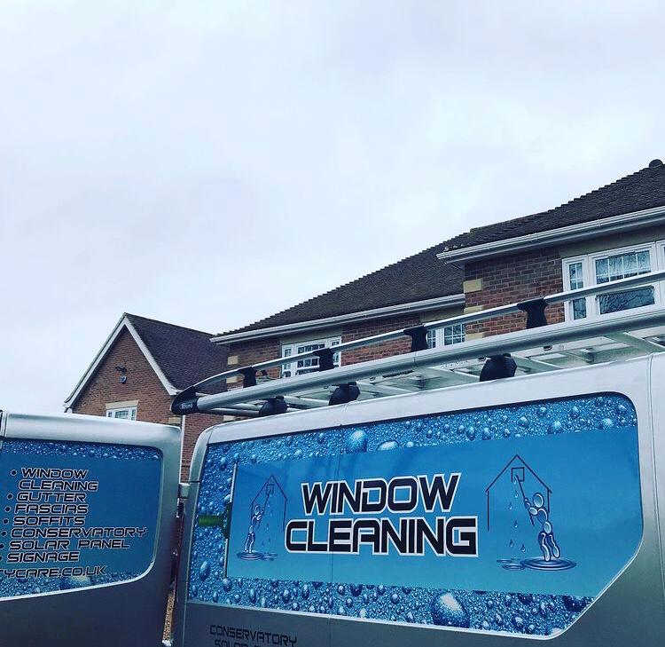 ️Domestic window cleaning