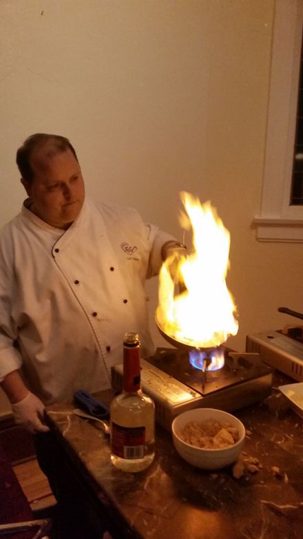 Banana Foster Flambe