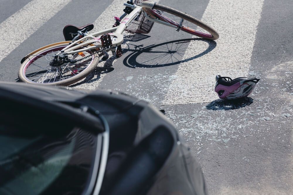 If a car hits a cyclist, who is at fault?
