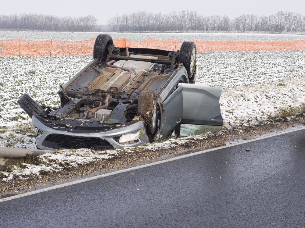 What is a rollover accident?