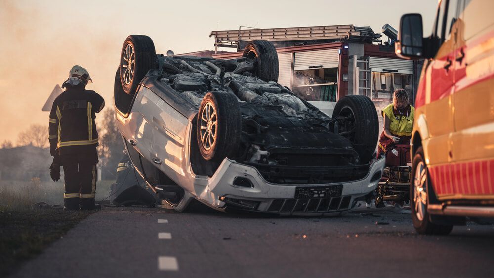 What do I do after a rollover accident?
