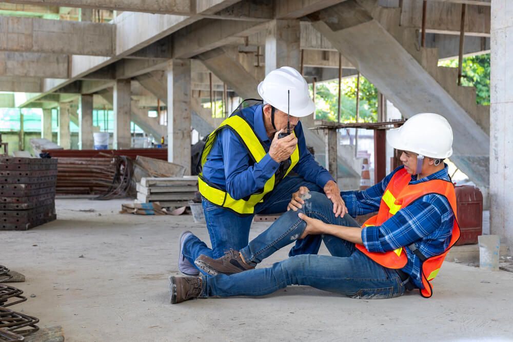 Who can file claims for construction accidents?