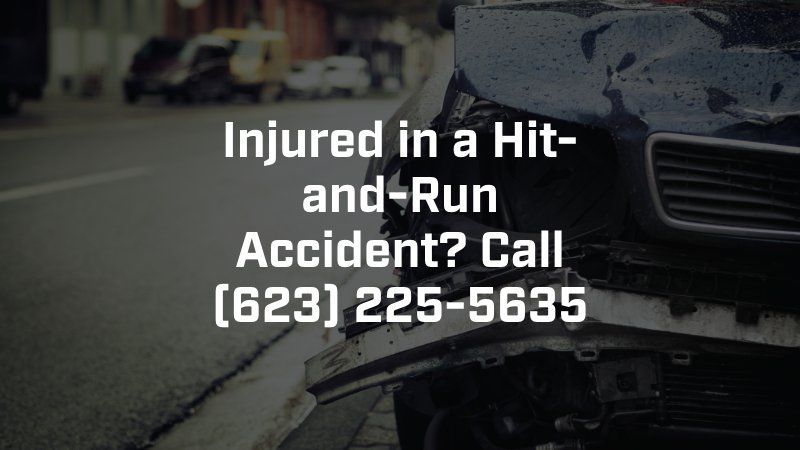 A car is damaged in a hit and run accident