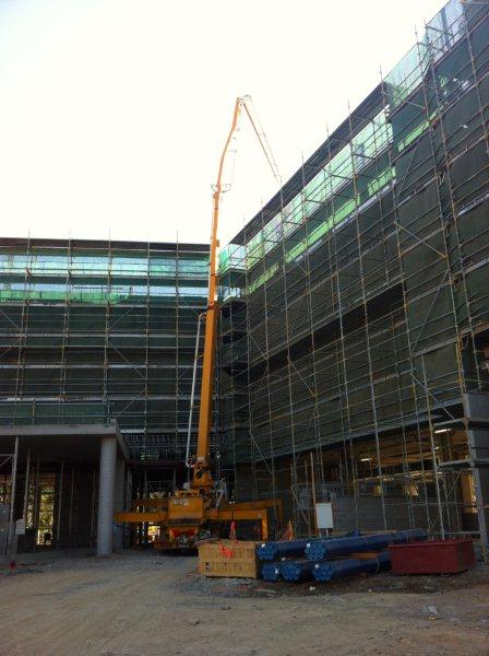 Walls and Lift Shaft - J.C.U. - Townsville