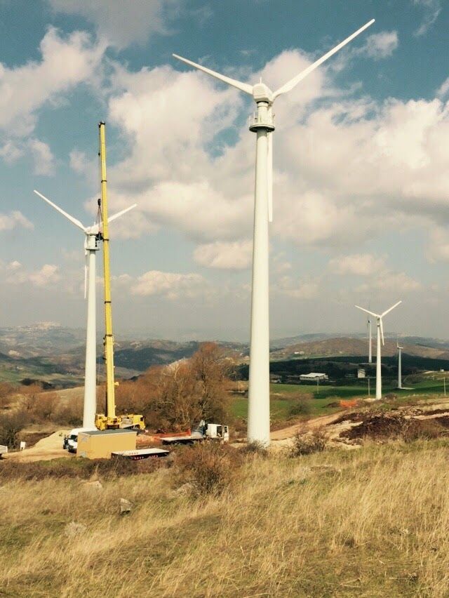 Parco eolico da 480 kW composto da 8 impianti da 60 kW Pistoia