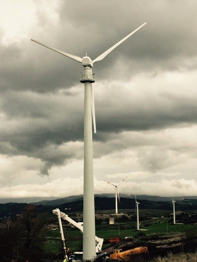 Parco eolico da 480 kW composto da 8 impianti da 60 kW Pistoia