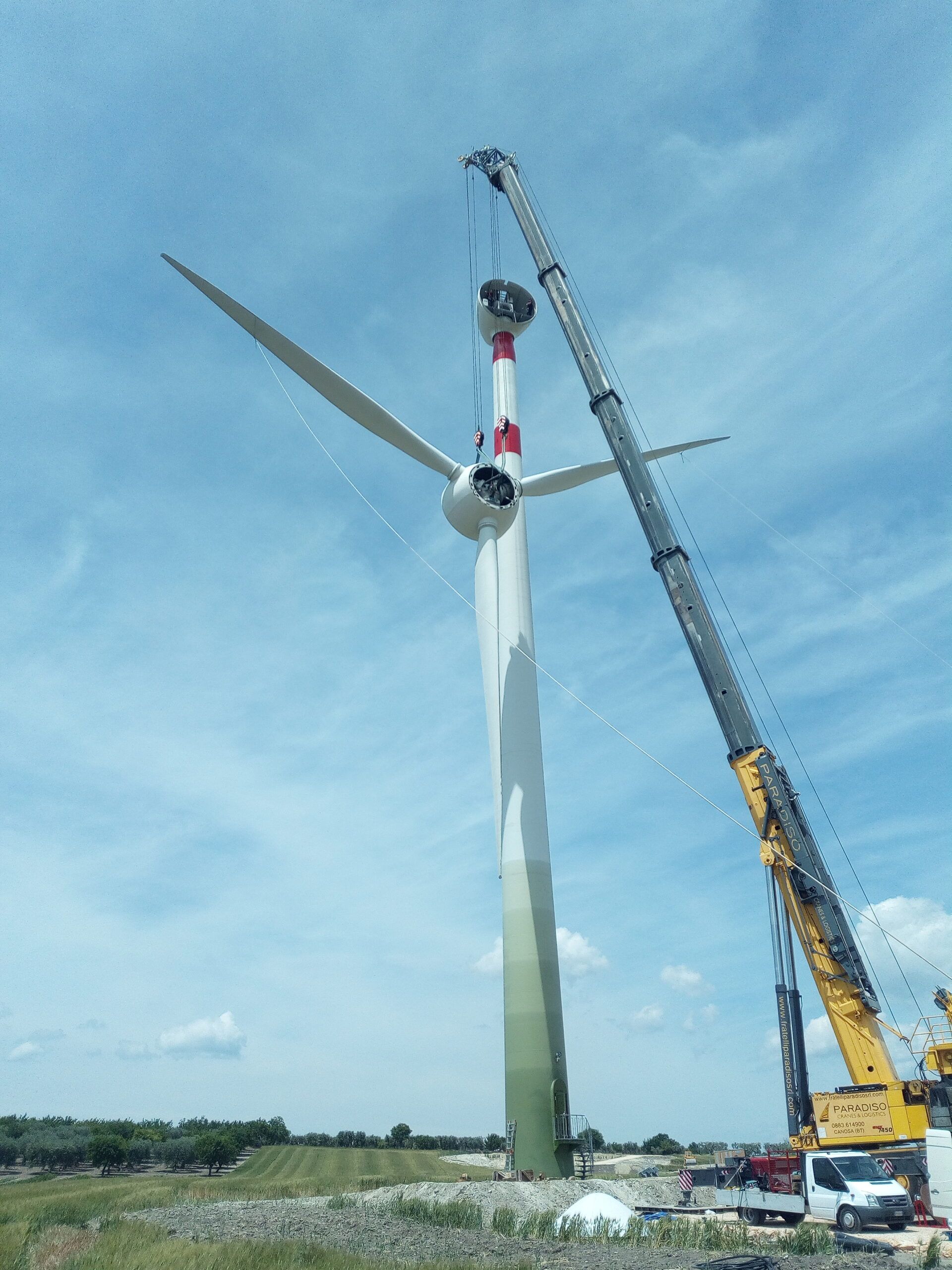 Impianto eolico da 400 kW
