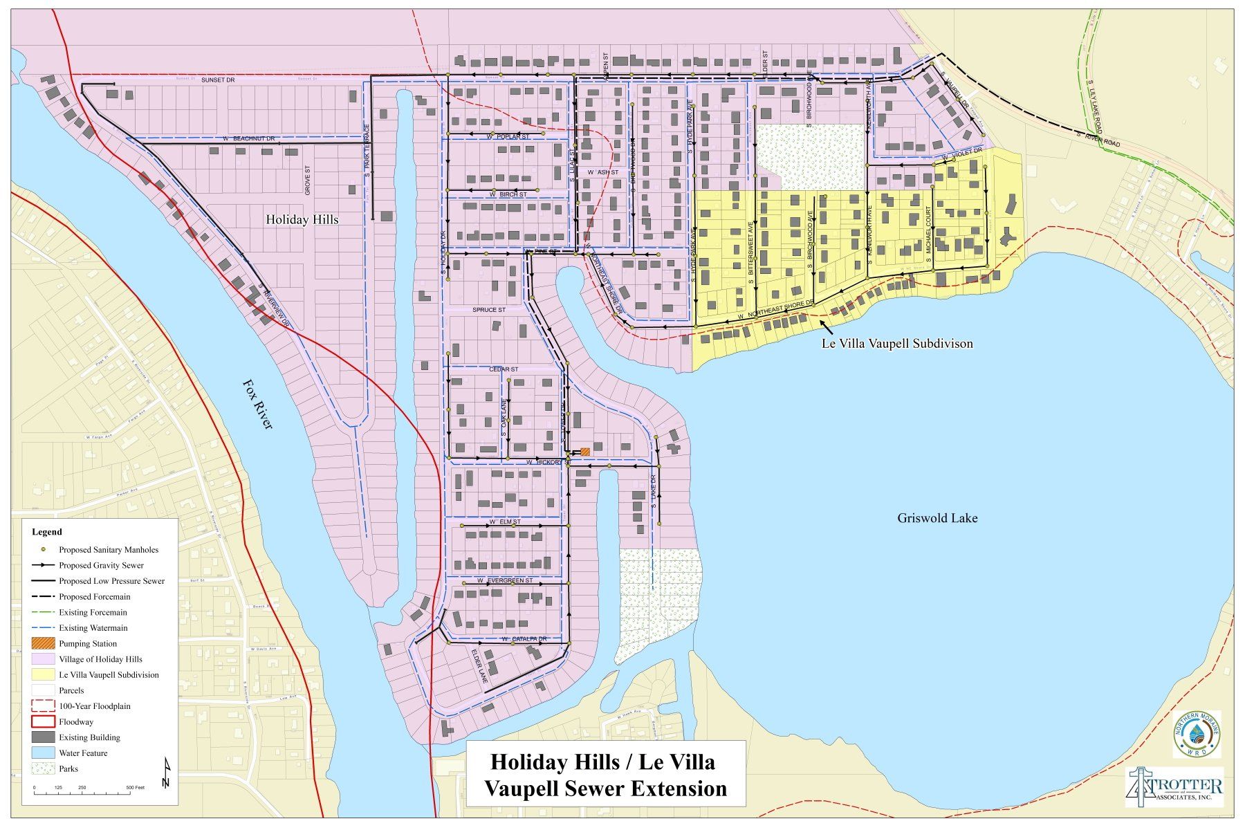 NMWRD Holiday Hills/Le Villa Vaupell Sewer Extension Phase 1
