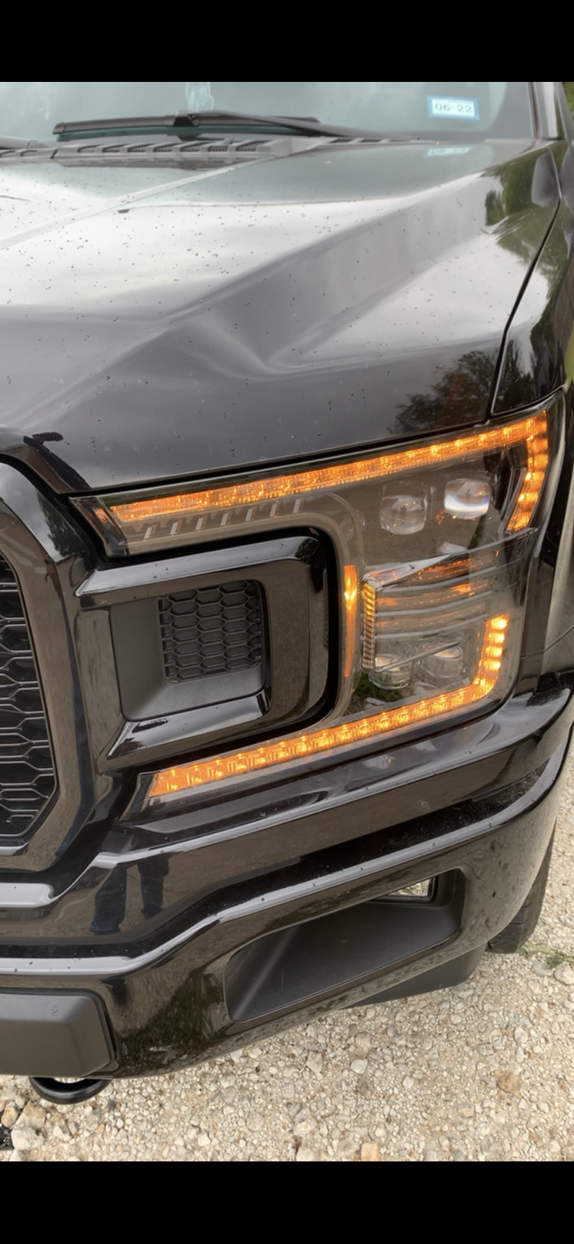 new headlights on truck