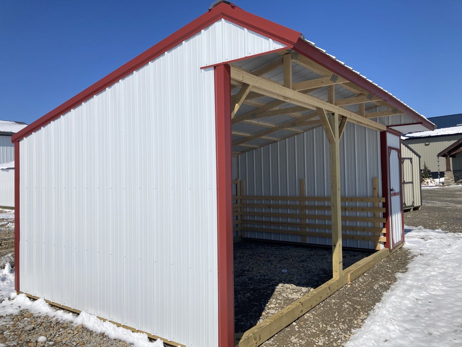 Portable Livestock Shelters & Chicken Coop Missouri - Midwest Mini Barns