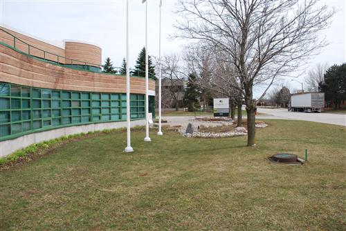 Before planting the front area