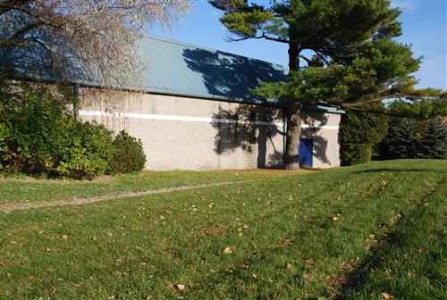 Before planting the front area