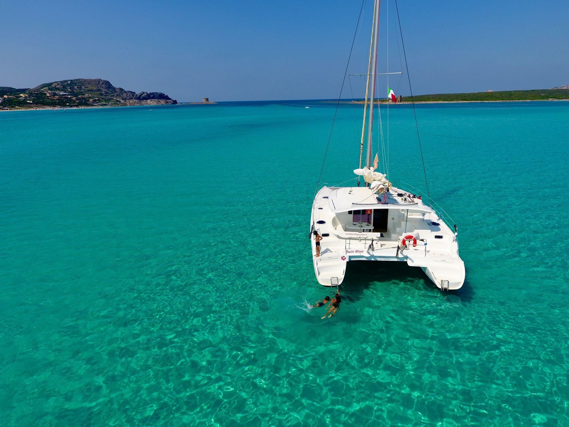 noleggio catamarano stintino