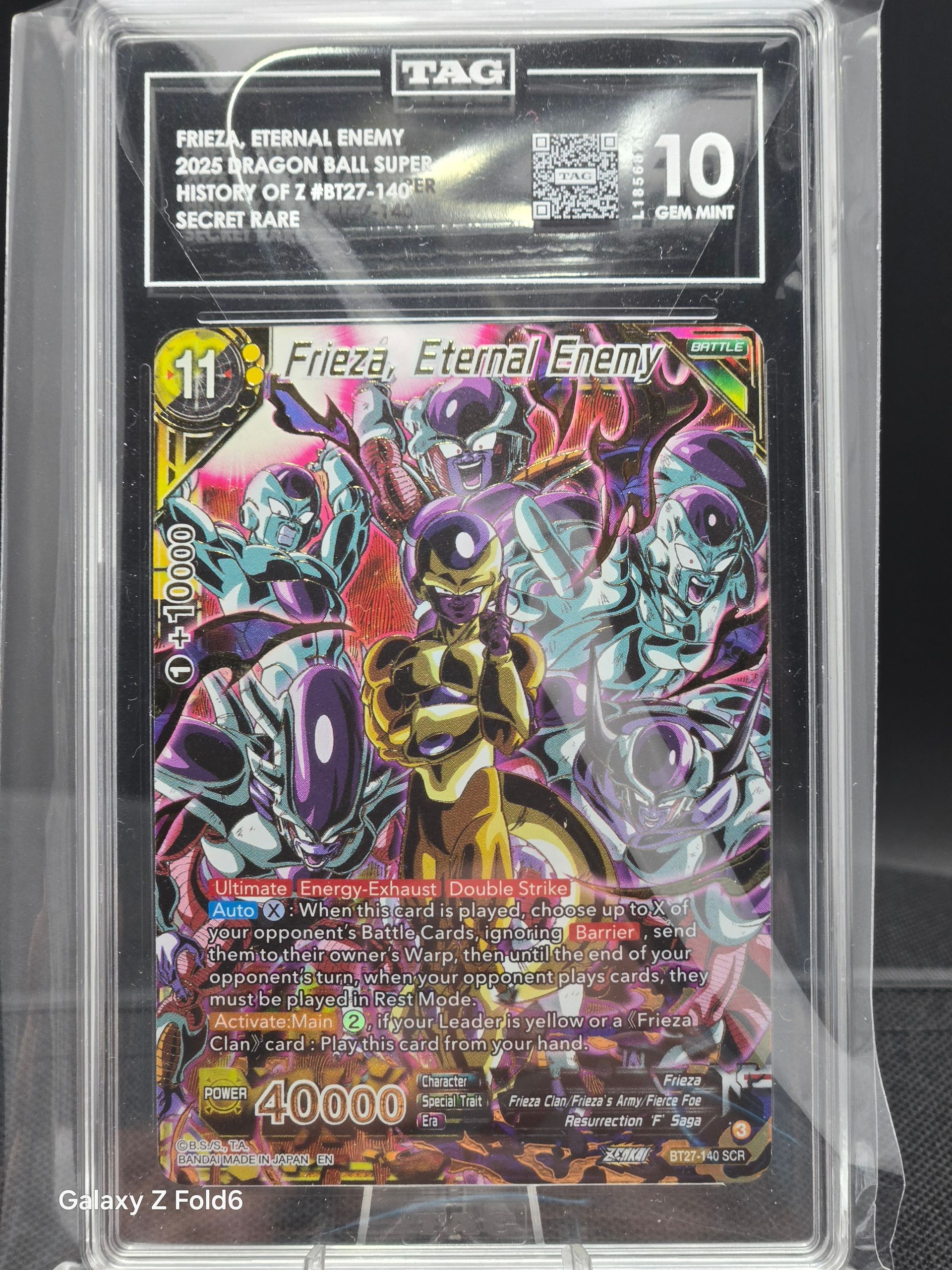 Frieza,  Eternal Enemy SCR