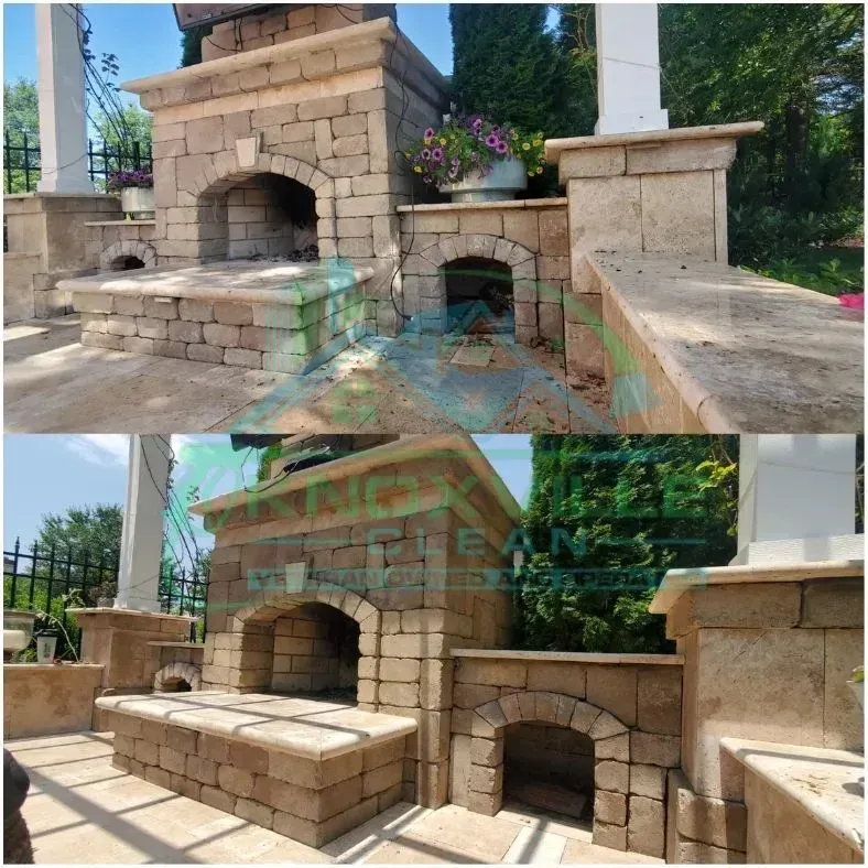 hardscape cleaning- knoxville clean