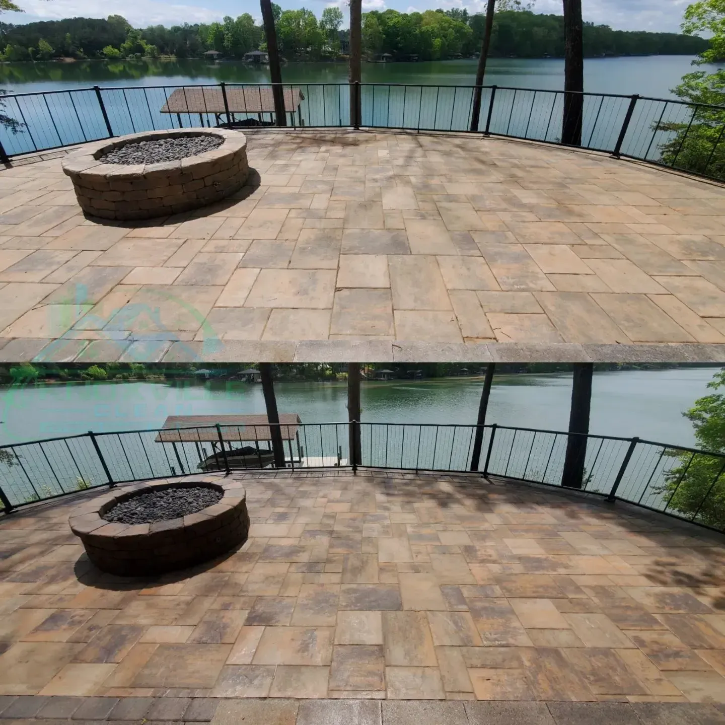 hardscape cleaning- knoxville clean