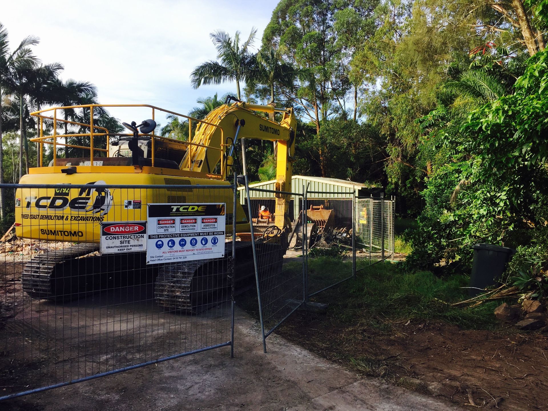 TCDE Asbestos and Demolition Vehicle — Asbestos Removal And Demolition in Northern Rivers, NSW