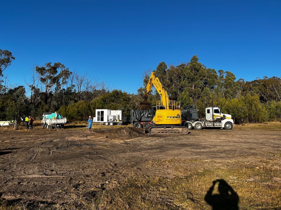 Excavator On-Site — Asbestos Removal And Demolition in Northern Rivers, NSW