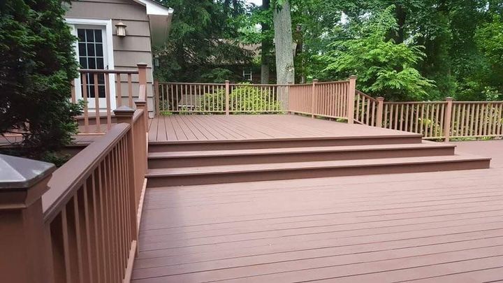 Deck Cleaning — Deck After Cleaning in Brick, NJ
