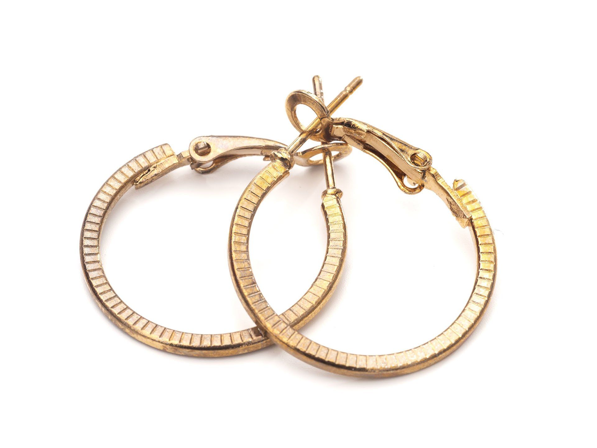 Vintage Gold Hoop Earrings — Aston, PA — Dyer's Jewelers