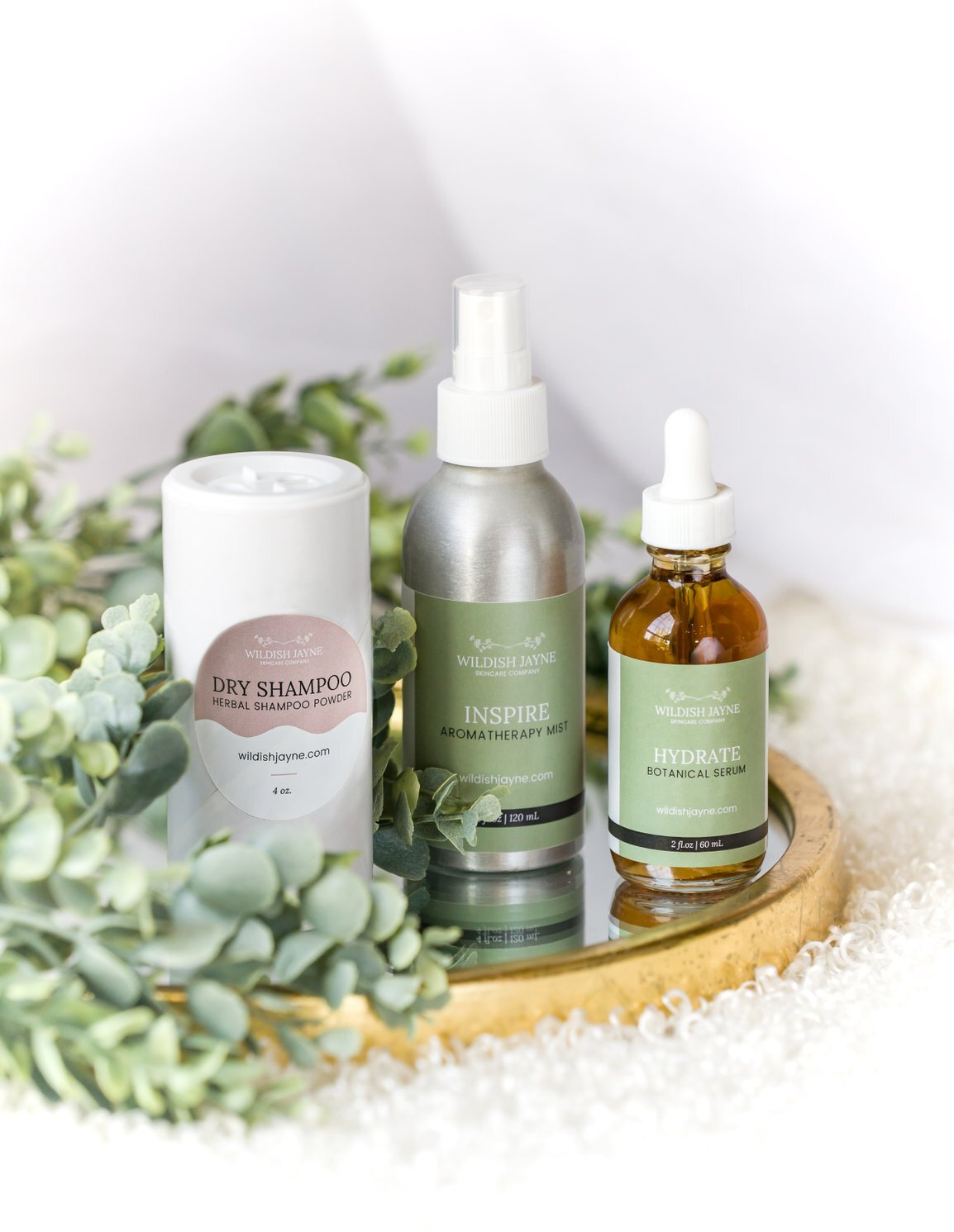 skincare product label design