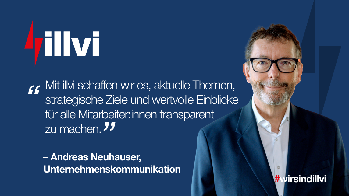 Zitat Andreas Neuhauser, Unternehmenskommunikation bei illwerke vkw: 