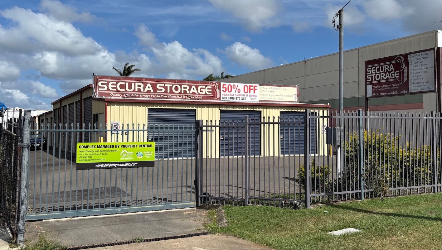 Front View Of Secura Storage Facility — Secura Storage In Pialba, QLD