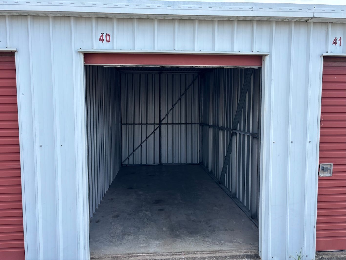 Empty Storage Unit — Secura Storage In Pialba, QLD