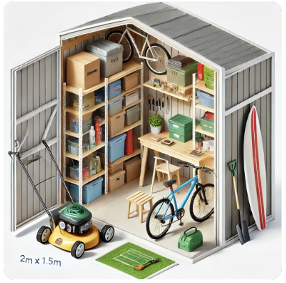 Storage Shed Named Secura Storage — Secura Storage In Pialba, QLD