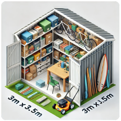 Storage Shed Named Secura Storage — Secura Storage In Pialba, QLD