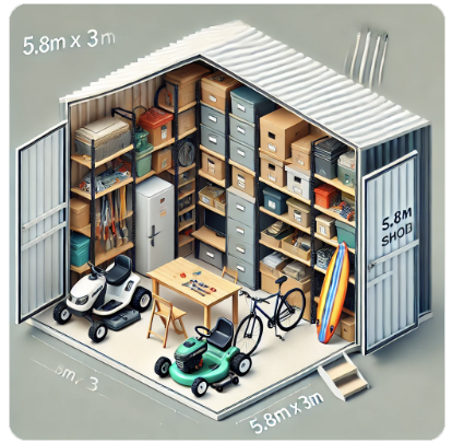 Storage Shed Named Secura Storage — Secura Storage In Pialba, QLD