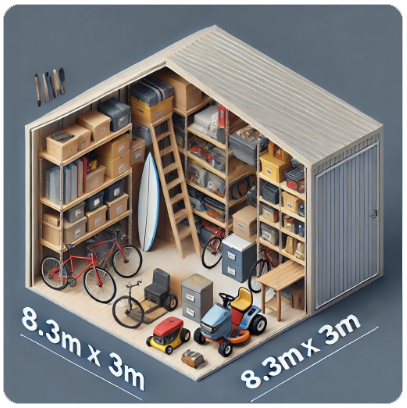 Storage Shed Named Secura Storage — Secura Storage In Pialba, QLD