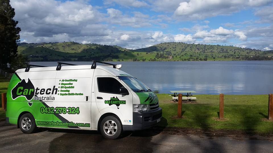 Cartech Service Van Onsite — Cartech Australia in Albury, NSW