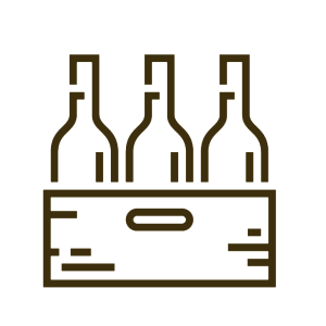 icon - three bottles of wine