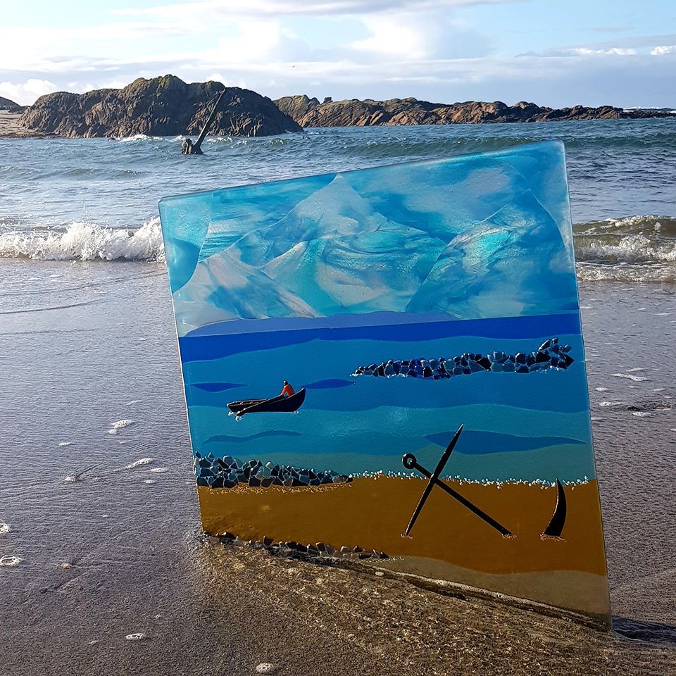 Connemara Blue Glass