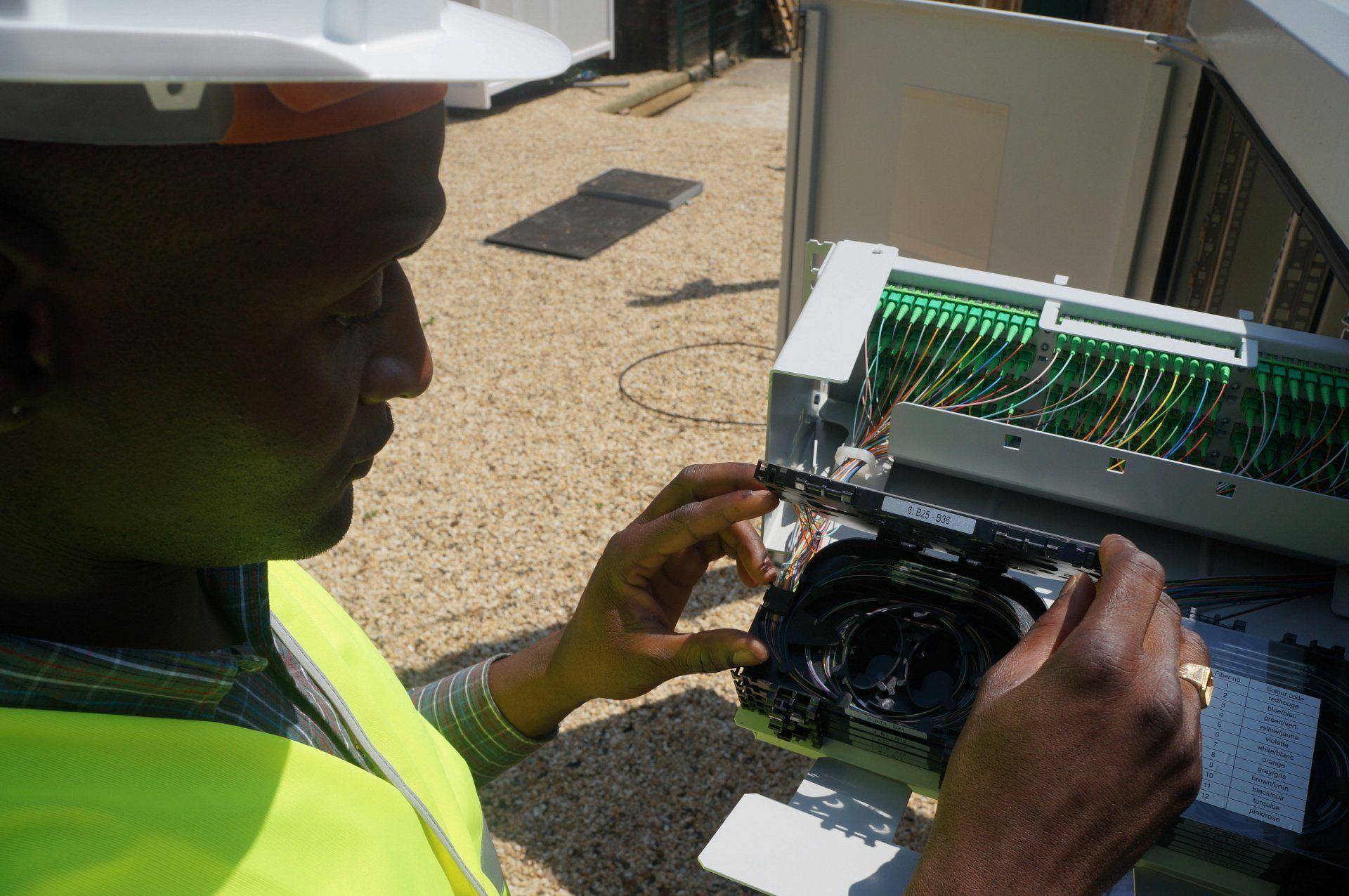 Les métiers de la fibre optique