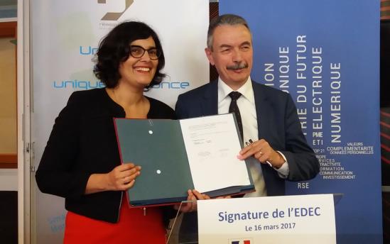 signature d'un contrat