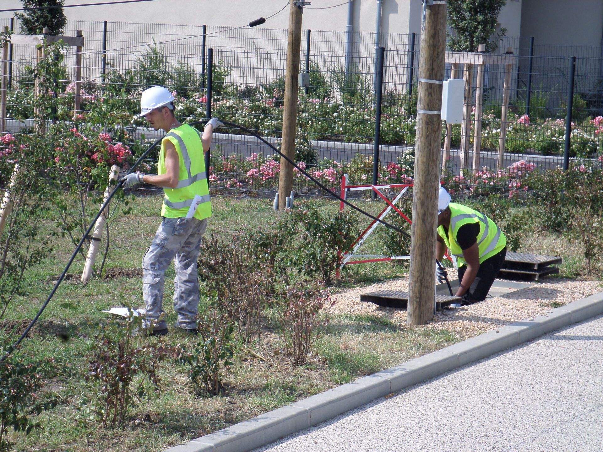 Les métiers de la fibre optique