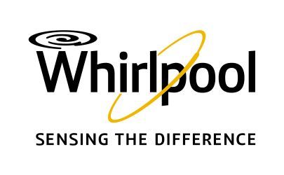 Le logo du bain à remous est noir et jaune et indique « sentir la différence ».