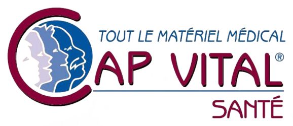 Le logo de cap vital santé montre un visage de femme