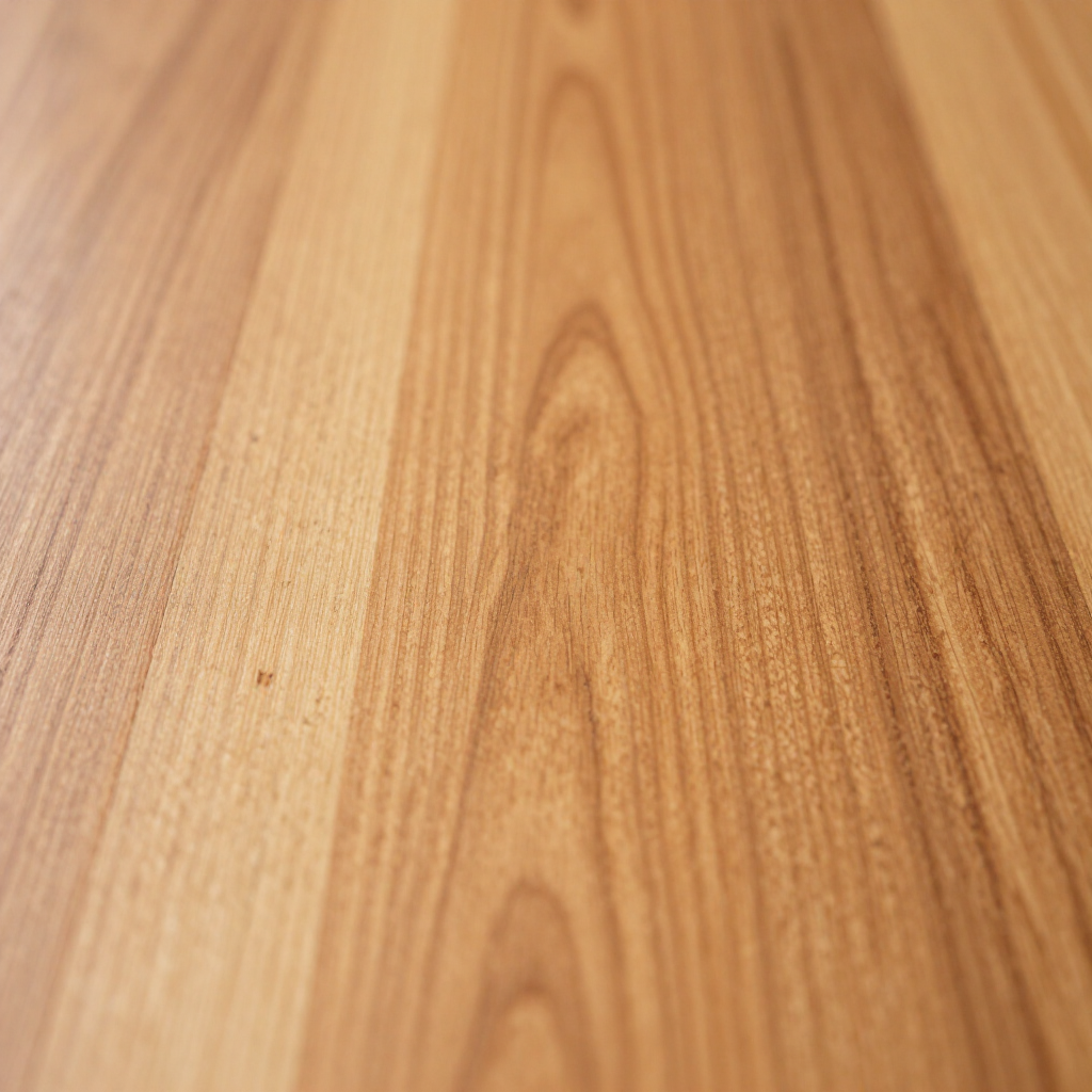 Veta de madera y superficie cepillada