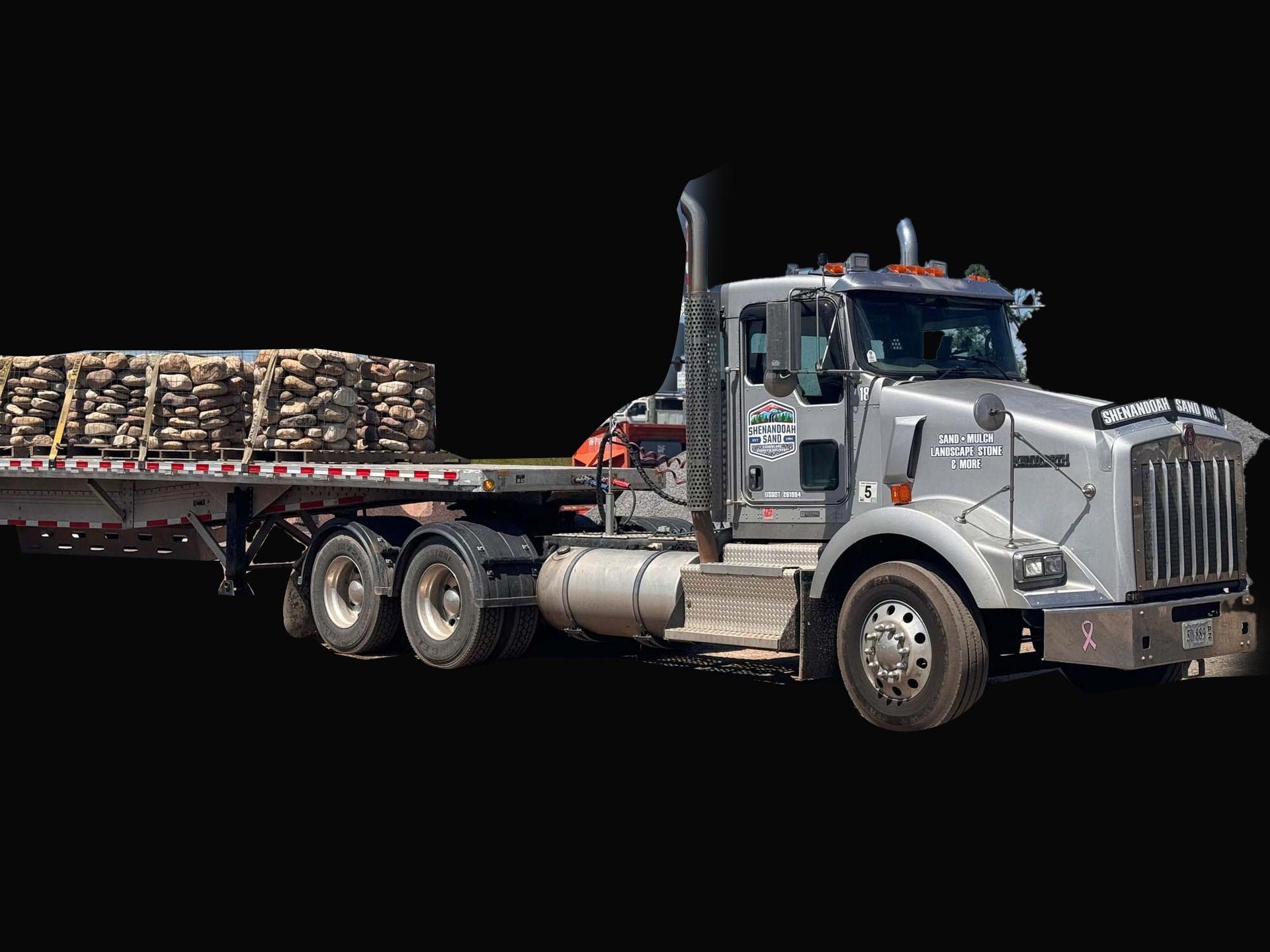 Tractor Trailer — Winchester, VA — Shenandoah Sand, Inc.